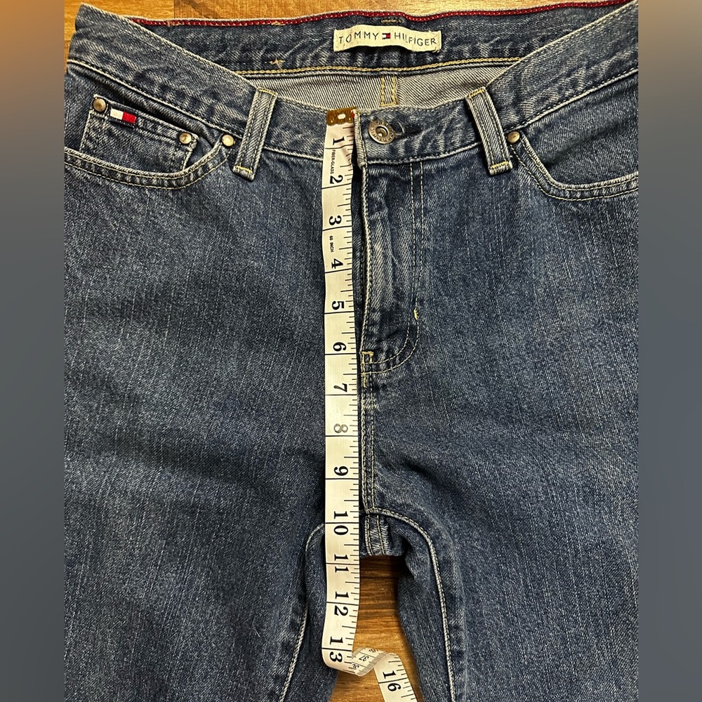 WOMENS VINTAGE HGH RISE TOMMY HILFIGER BOOTCUT JEANS - Picture 9 of 13